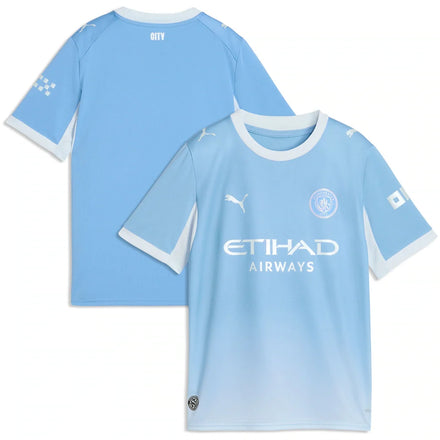 Manchester City Puma Youth 2026/27 Home Jersey - Light Blue