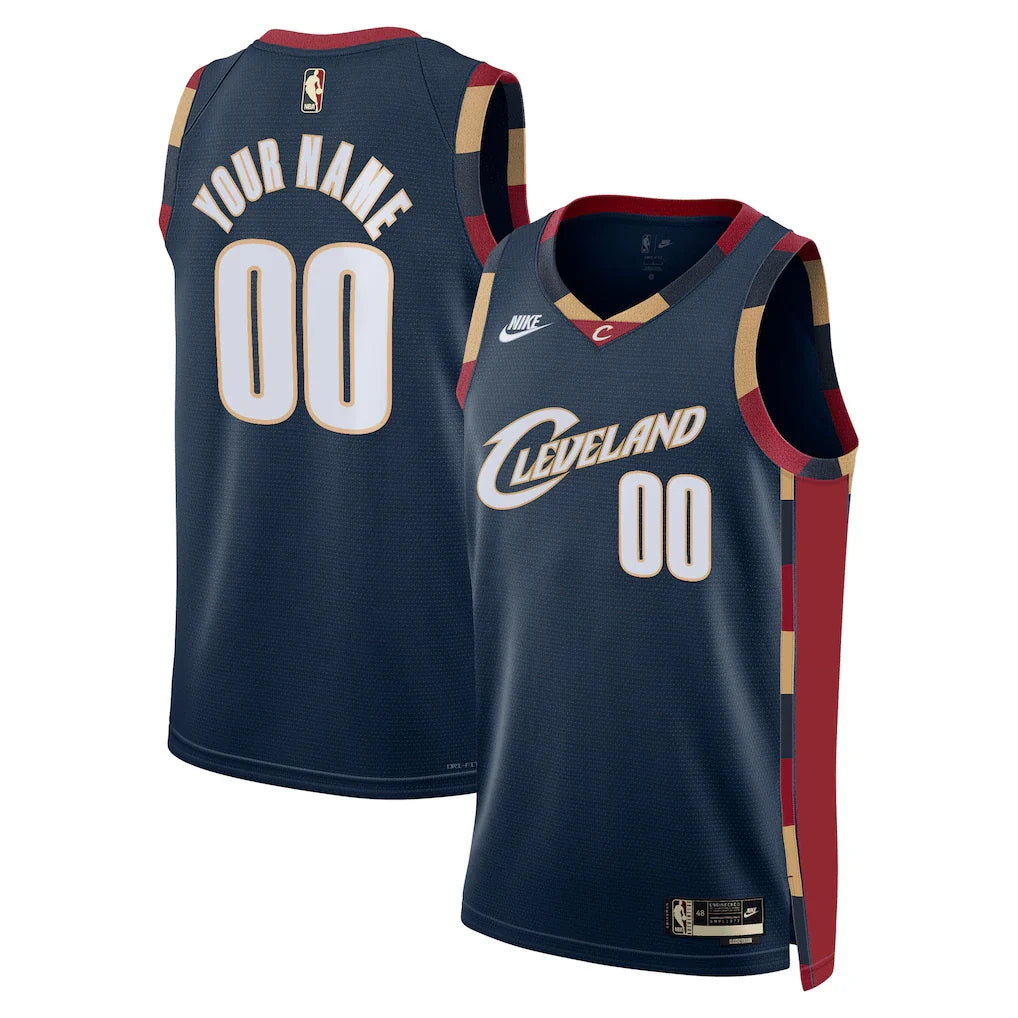 Cleveland Cavaliers Unisex Swingman Custom Jersey - Classic Edition - Navy