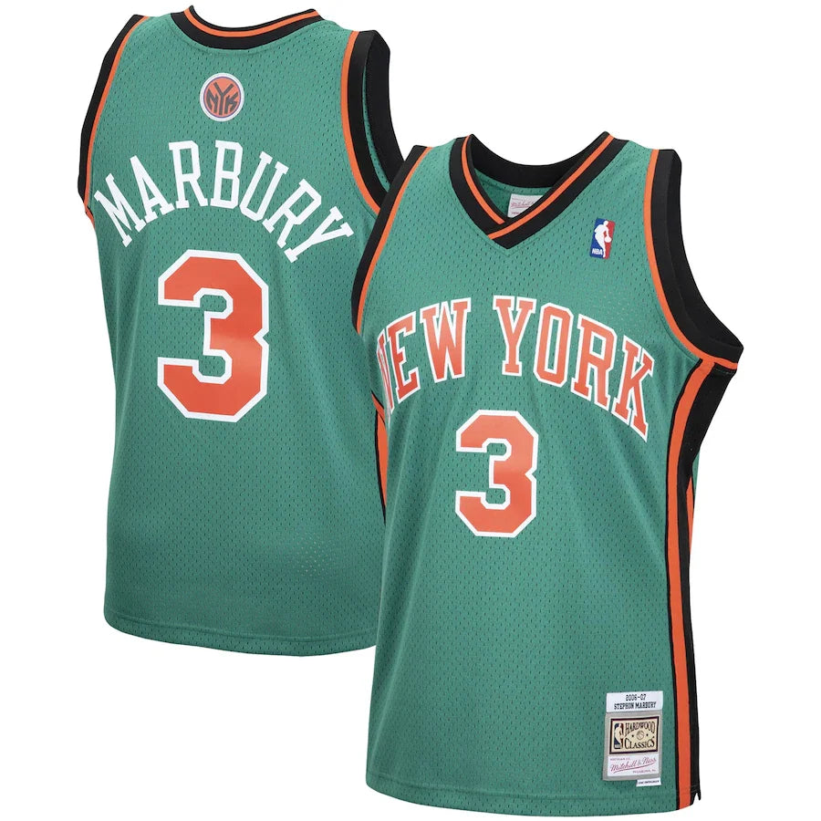 Stephon Marbury New York Knicks 2006/07 Hardwood Classics - Green