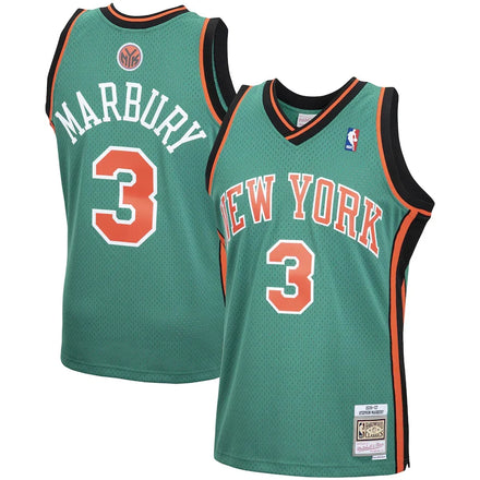 Stephon Marbury New York Knicks 2006/07 Hardwood Classics - Green