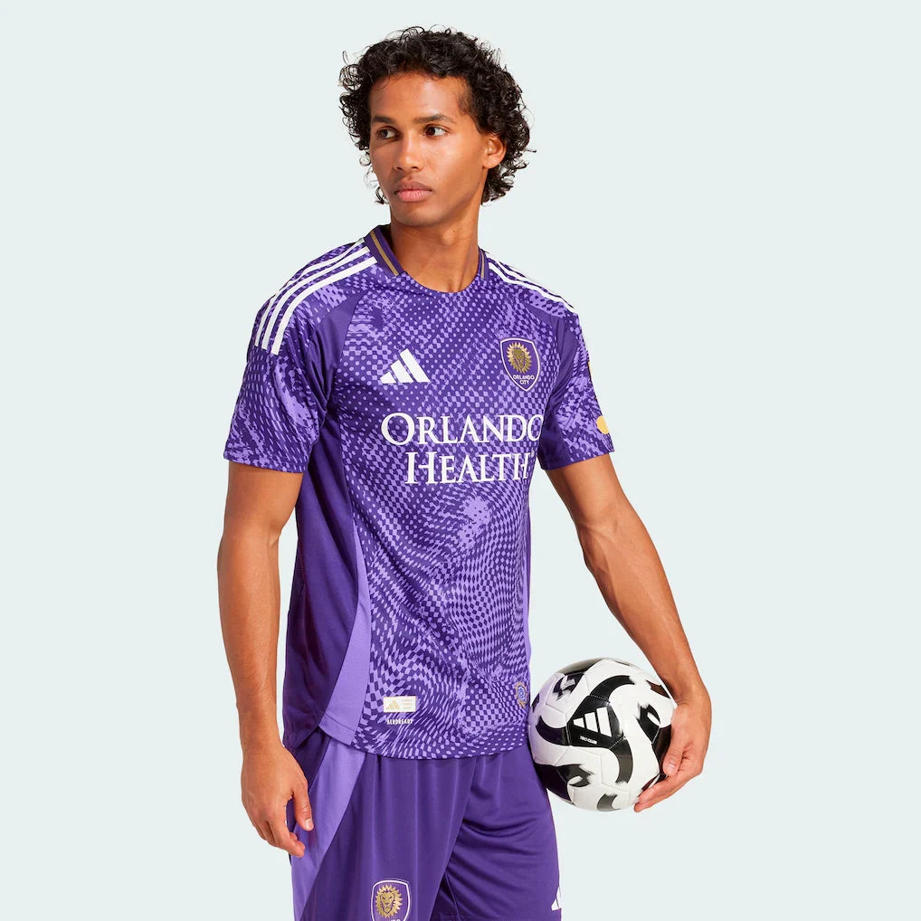 Orlando City SC 2025 Perfect Storm On-Field Patch Jersey - Purple