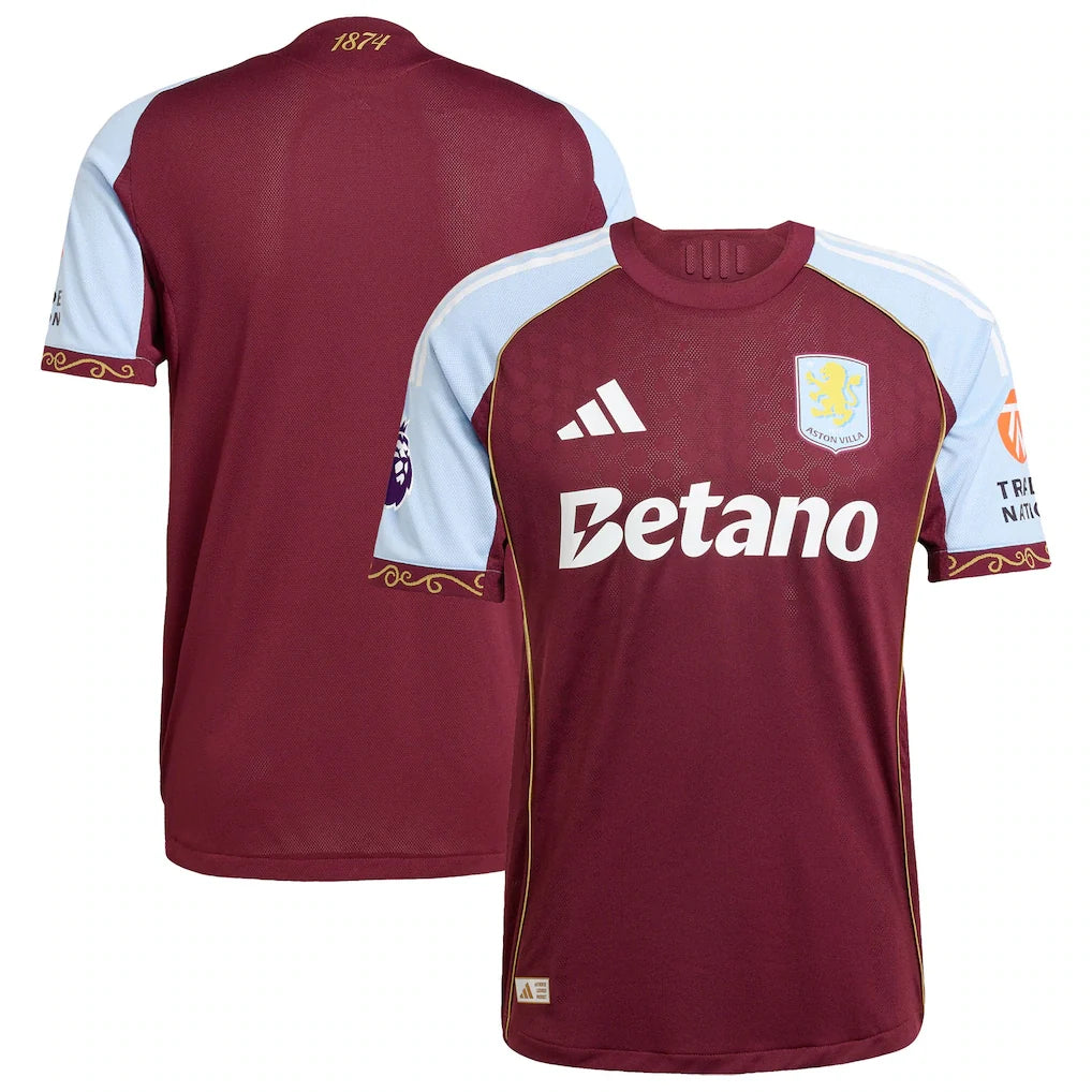 Aston Villa 2025/26 Home - Claret