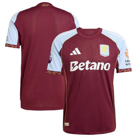 Aston Villa 2025/26 Home - Claret