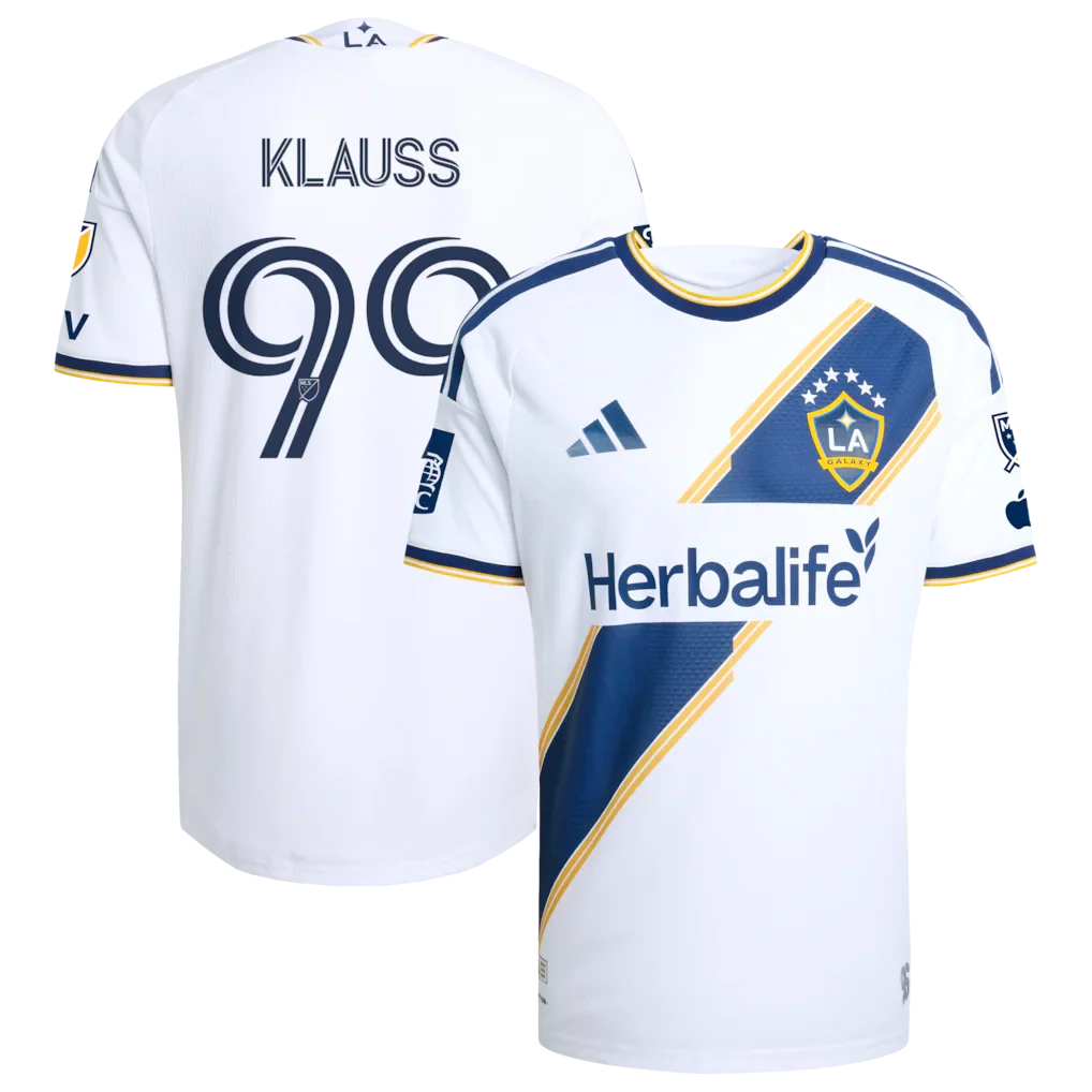 João Klauss LA Galaxy 2026 The VeloCITY Kit On-Field Patch Jersey - White