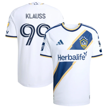João Klauss LA Galaxy 2026 The VeloCITY Kit On-Field Patch Jersey - White
