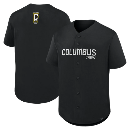 Columbus Crew Maximum Intensity Button-Up Jersey - Black