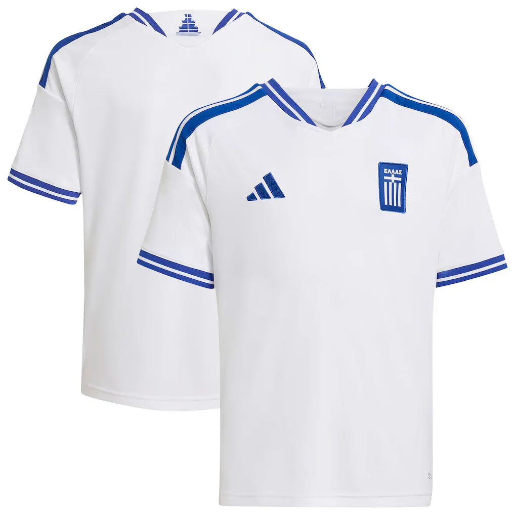 Greece National Team adidas Youth 2026 Jersey - White