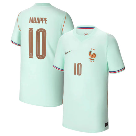 Kylian Mbappé France National Team Nike Youth 2026 Away Stadium Jersey - Green