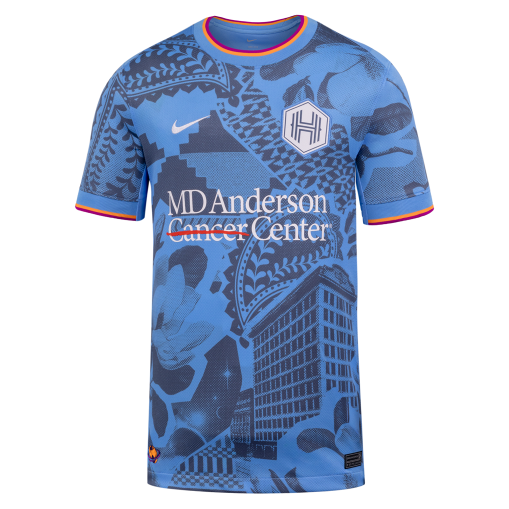 Houston Dash Nike Youth 2026 Third Stadium Replica Jersey - Blue