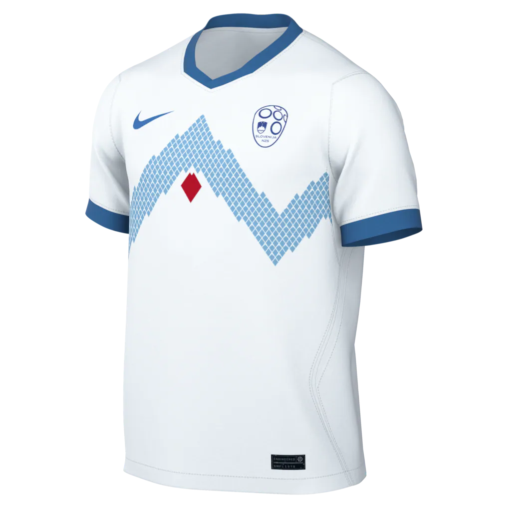 Slovenia National Team Nike 2026 Home Stadium Replica Jersey - White