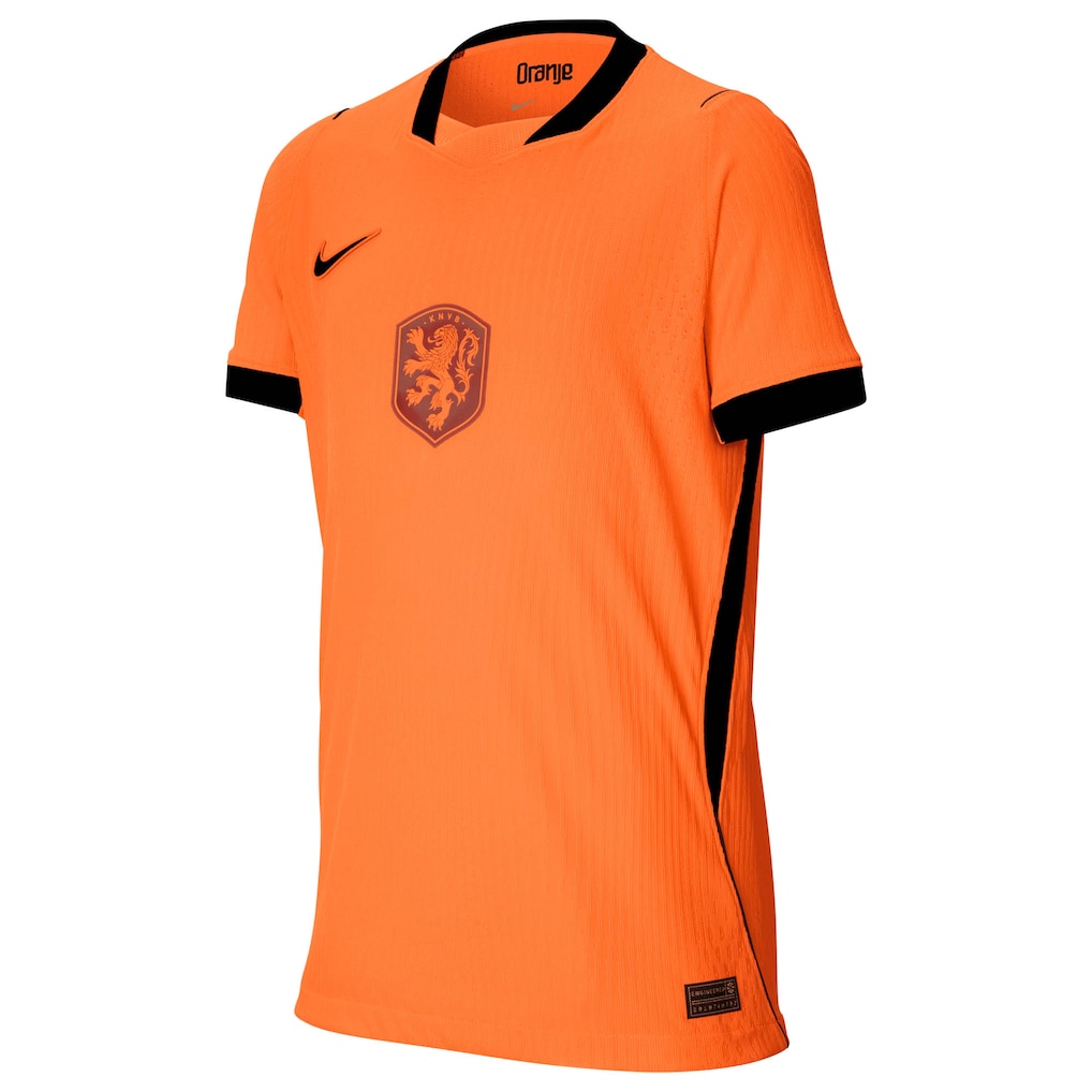Netherlands National Team Nike Youth 2026 Home Match Authentic Jersey - Orange