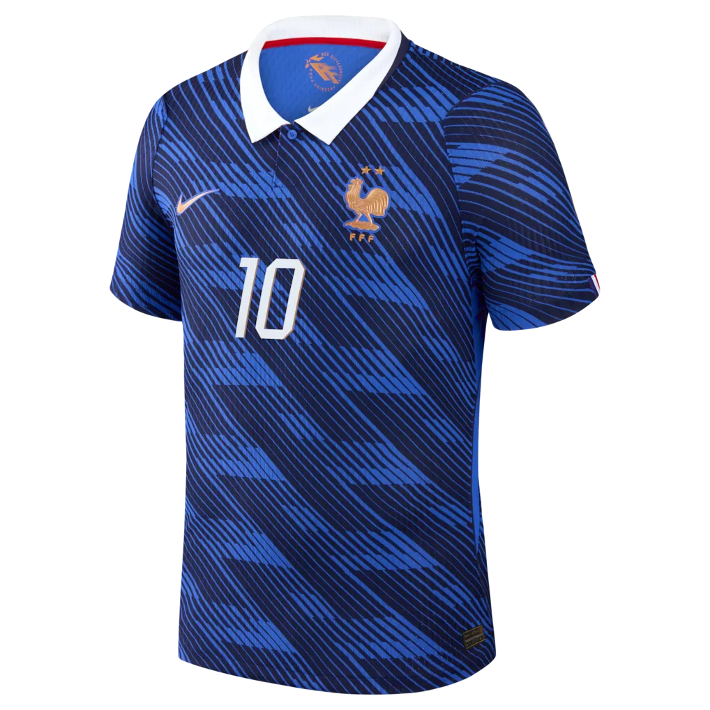 Kylian Mbappé France National Team Nike 2026 Home Match Authentic Jersey - Blue