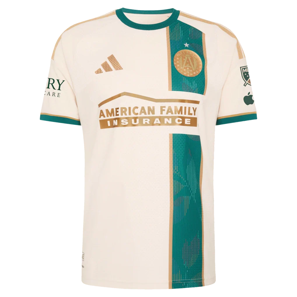 Atlanta United FC adidas 2026 Spirit Of '96 On-Field Authentic Patch Custom Jersey - Tan
