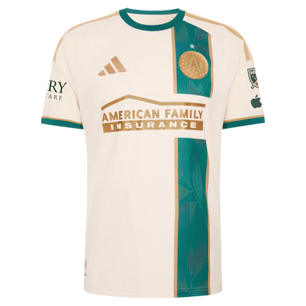 Atlanta United FC adidas 2026 Spirit Of '96 On-Field Authentic Patch Custom Jersey - Tan