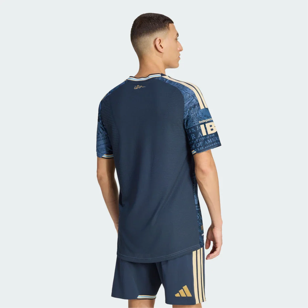 Philadelphia Union adidas 2026 1776 Kit On-Field Authentic Patch Jersey - Navy