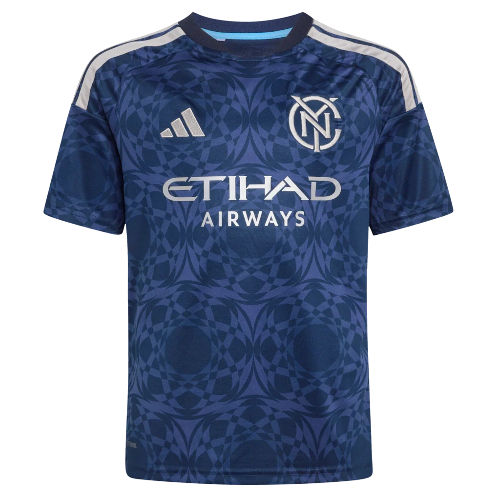 Nicolás Fernández Mercau New York City FC adidas Youth 2026 The All Nations Kit Replica Jersey - Blue