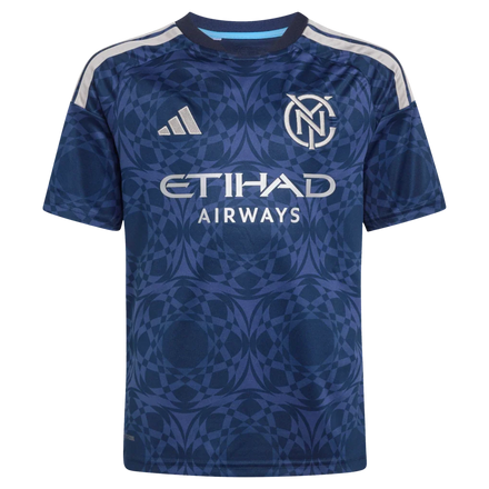 Nicolás Fernández Mercau New York City FC adidas Youth 2026 The All Nations Kit Replica Jersey - Blue