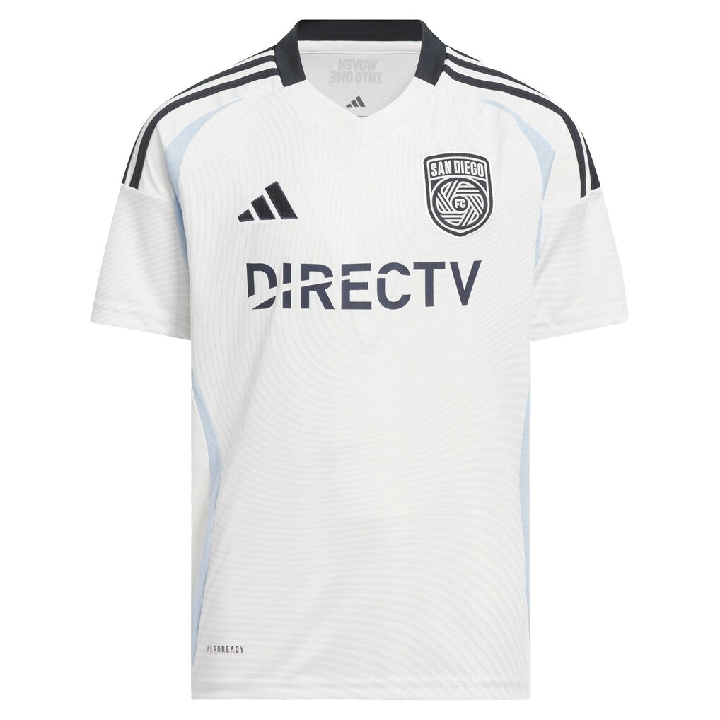 Hirving Lozano  adidas Youth 2025 Woven Into One Replica Player Jersey - White