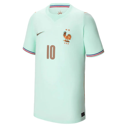 Kylian Mbappé France National Team Nike Youth 2026 Away Stadium Replica Jersey - Green