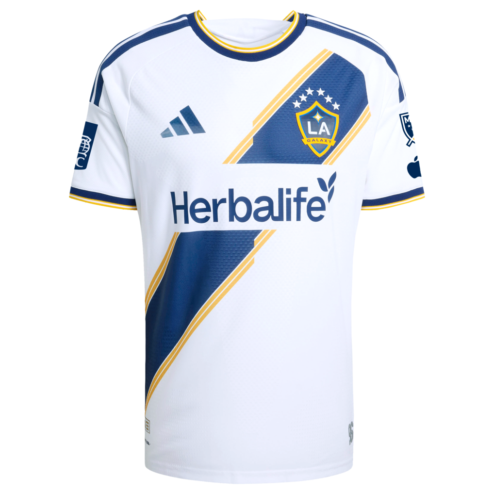 Riqui Puig LA Galaxy adidas 2026 The VeloCITY Kit On-Field Authentic Patch Jersey - White