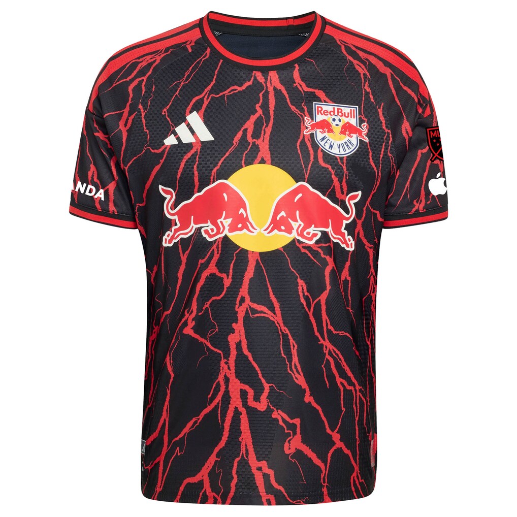 Eric Maxim Choupo-Moting New York Red Bulls adidas 2026 The Rooted Kit On-Field Authentic Patch Jersey - Black