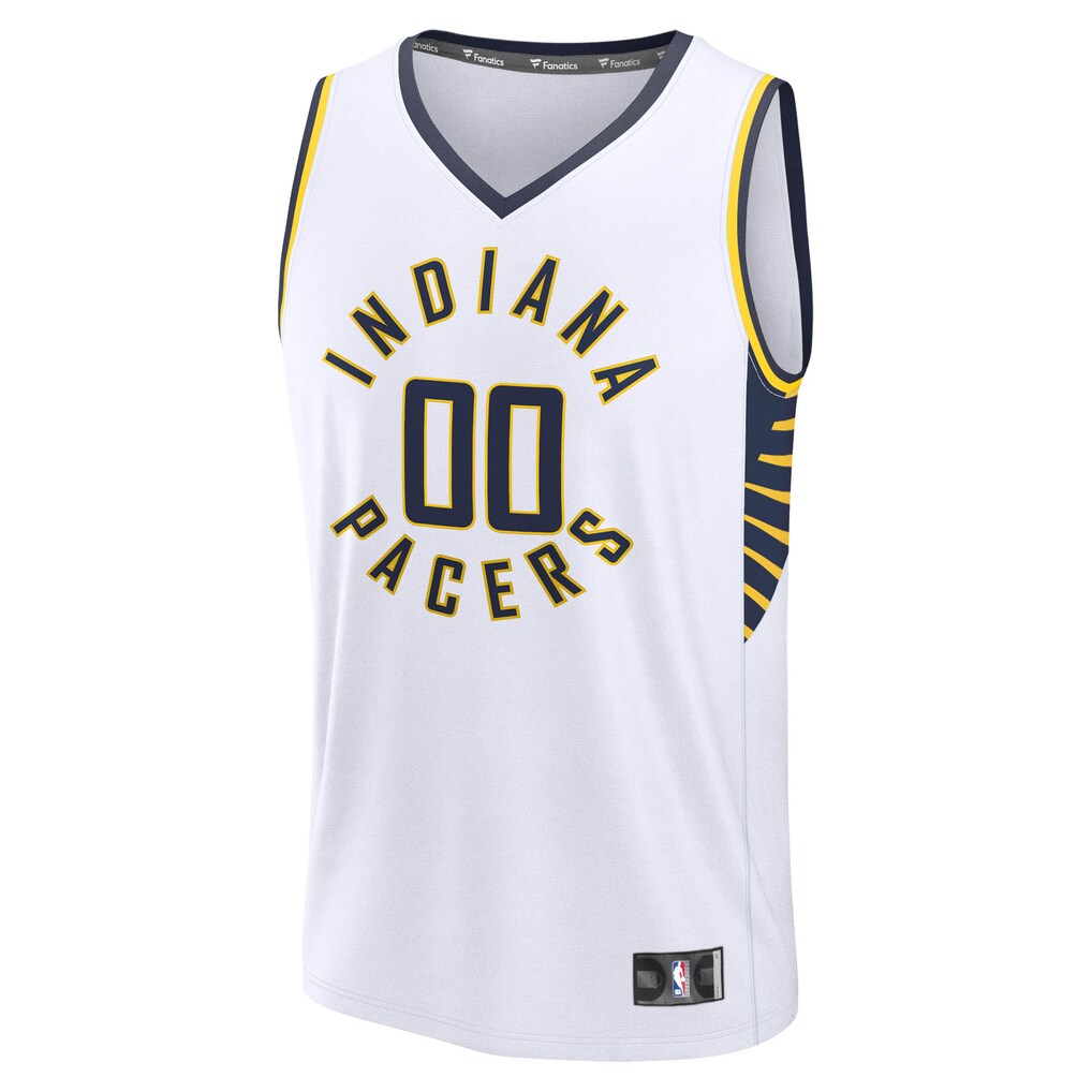 Indiana Pacers Fanatics Fast Break Custom Jersey - Icon Edition - White