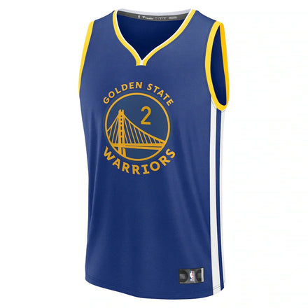 Brandin Podziemski Golden State Warriors Fanatics Fast Break Replica Player Jersey - Icon Edition - Royal