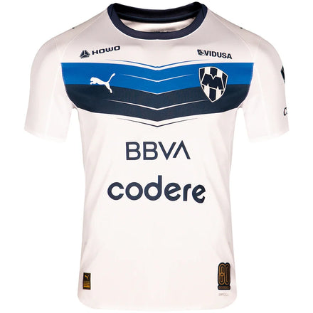 CF Monterrey Puma 2025/26 Away Authentic Jersey - White