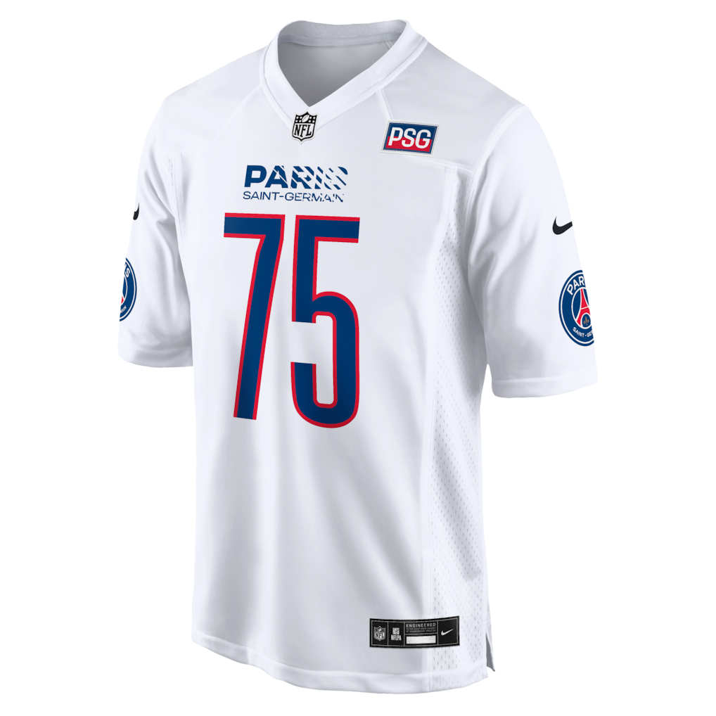 Paris Saint-Germain Nike 2025 Soccer x NFL Game Jersey - White