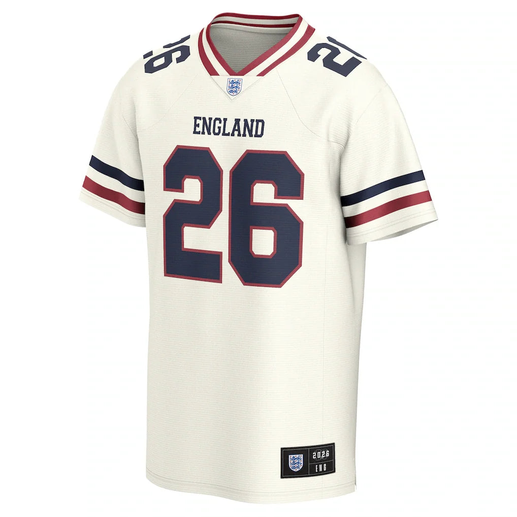 England National Team Fanatics Football Jersey - Cream