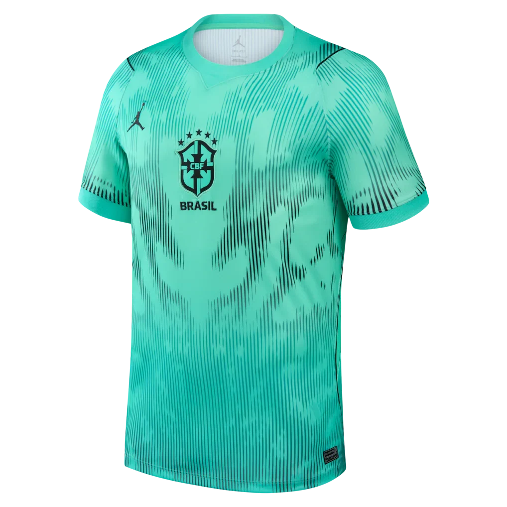 Brazil National Team Nike Men's 2026 Goalkeeper Stadium Replica Jersey - Green