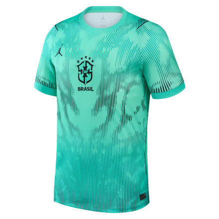 Brazil National Team Nike Men's 2026 Goalkeeper Stadium Replica Jersey - Green