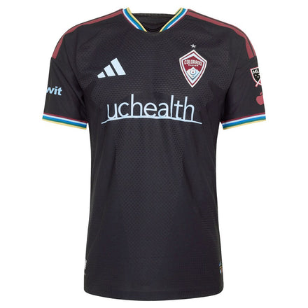 Rob Holding Colorado Rapids adidas 2026 Colorful Colorado On-Field Authentic Patch Jersey - Black