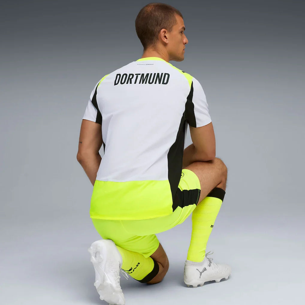 Borussia Dortmund Puma 2025/26 Away Authentic Jersey - Gray