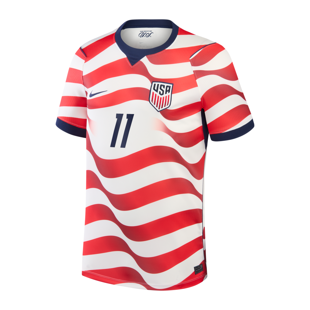 Brenden Aaronson USMNT Nike 2026 Home Stadium Replica Jersey - White