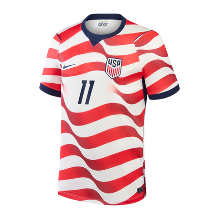 Brenden Aaronson USMNT Nike 2026 Home Stadium Replica Jersey - White