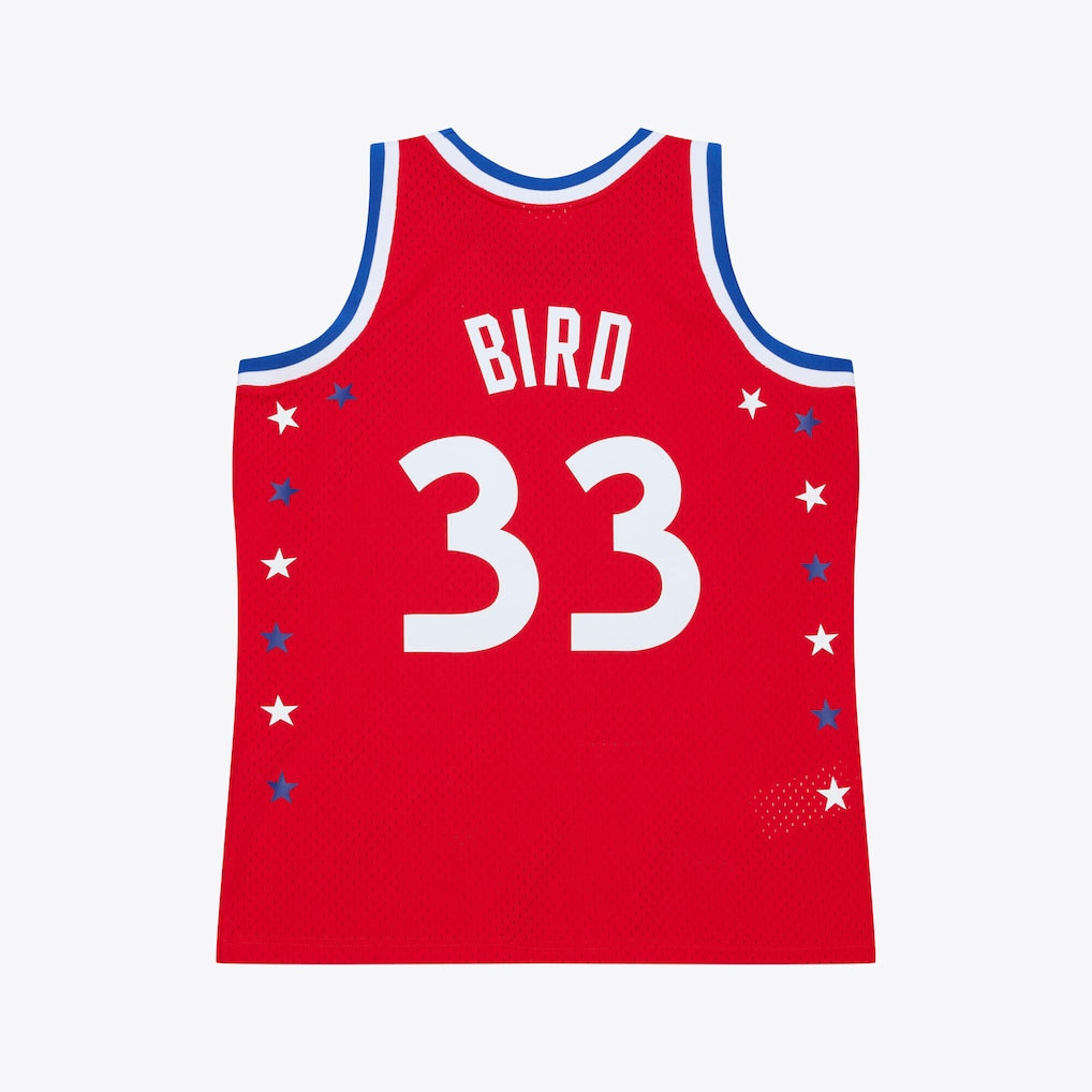 Larry Bird Eastern Conference Mitchell & Ness 1983 All-Star Game Swingman Jersey - Red