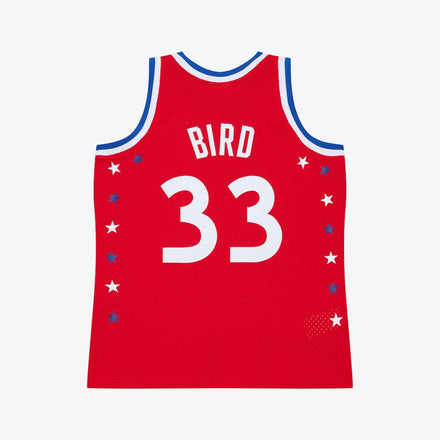 Larry Bird Eastern Conference Mitchell & Ness 1983 All-Star Game Swingman Jersey - Red