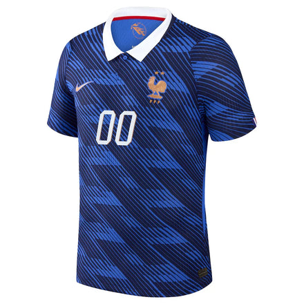 France National Team Nike 2026 Home Match Authentic Custom Jersey - Blue