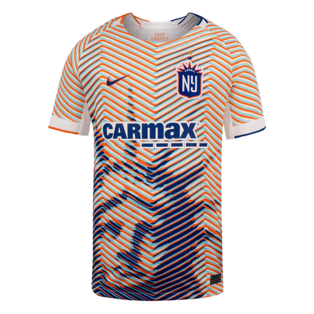 NJ/NY Gotham FC Nike Youth 2026 Third Stadium Replica Jersey - Cream
