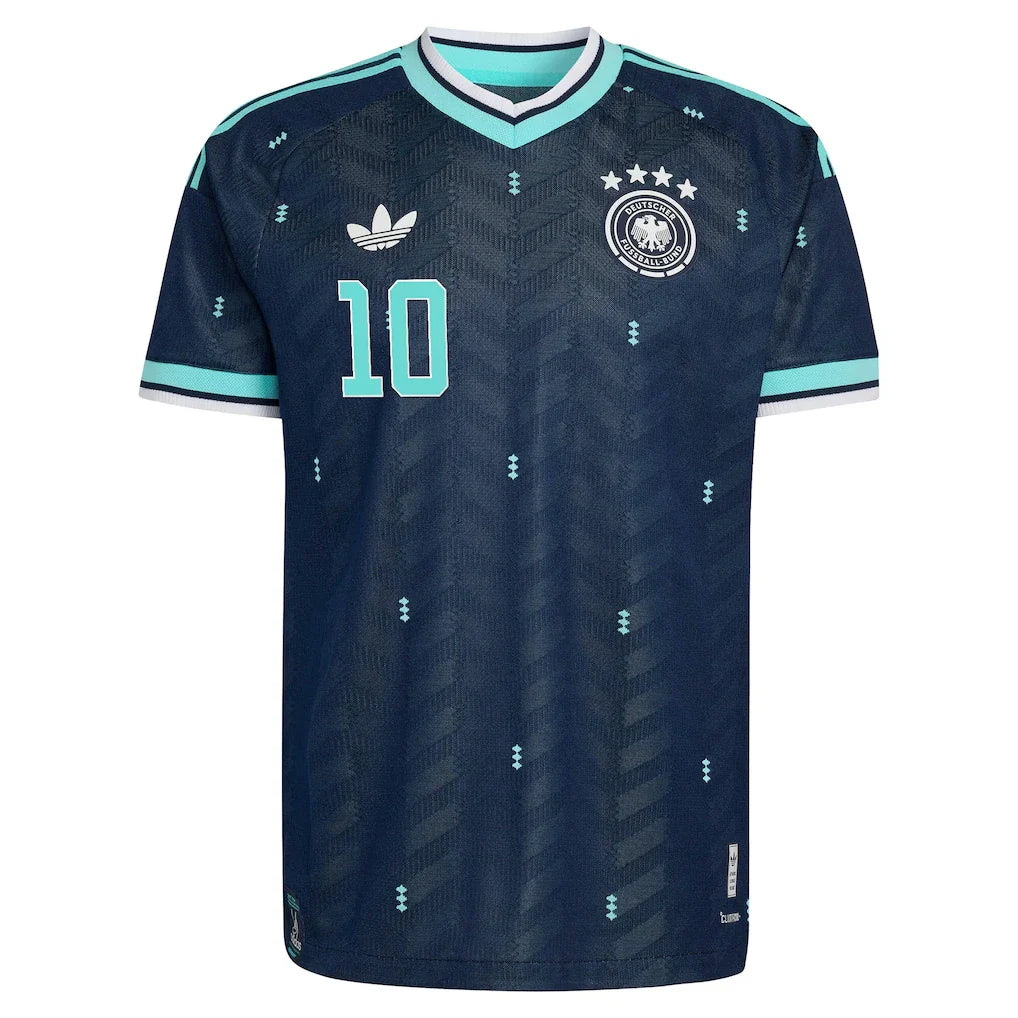 Jamal Musiala Germany National Team adidas 2026 Away On-Field Authentic Jersey - Navy