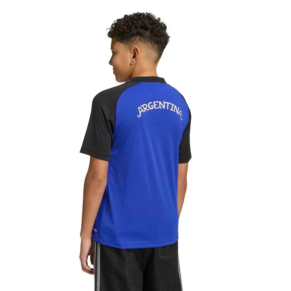 Argentina National Team adidas Youth 2026 Pre-Match Top - Blue