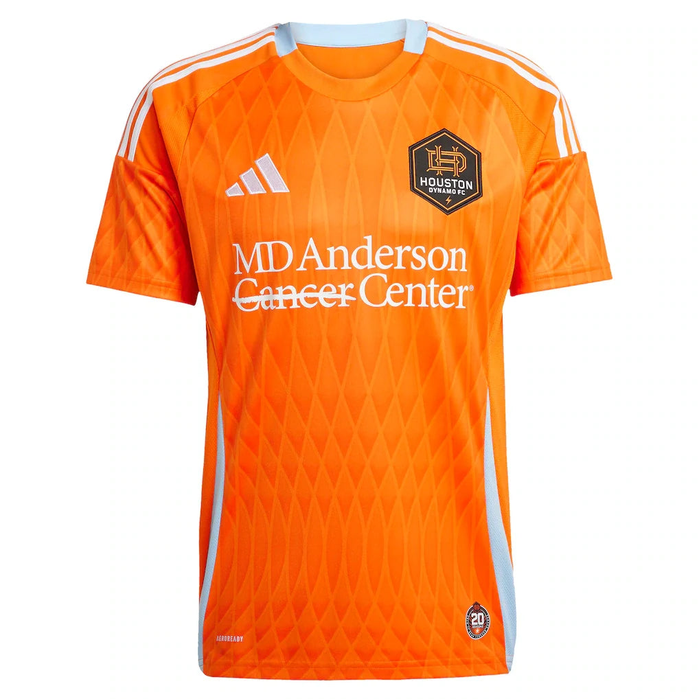 Erik Sviatchenko Houston Dynamo FC adidas 2025 Season 20 Replica Player Jersey - Orange