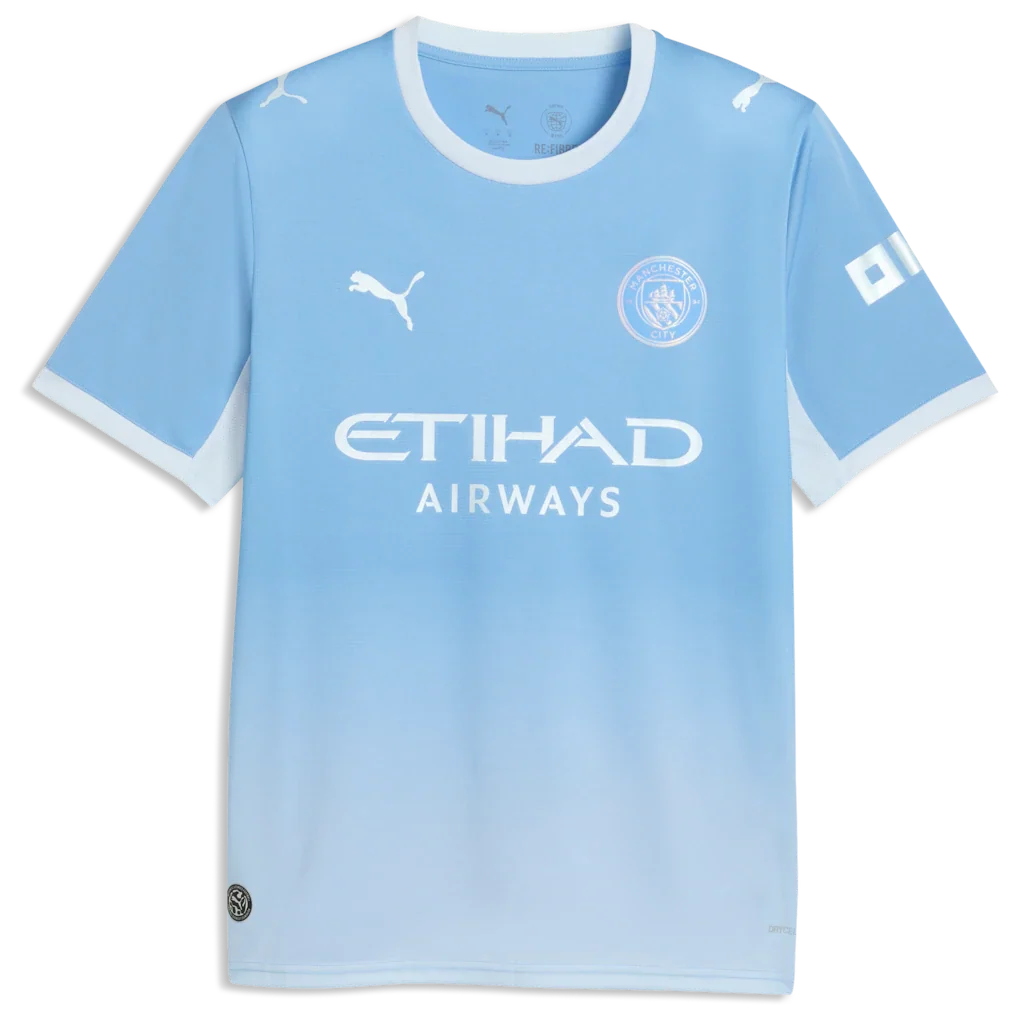 Manchester City Puma 2026/27 Home Replica Custom Jersey - Light Blue