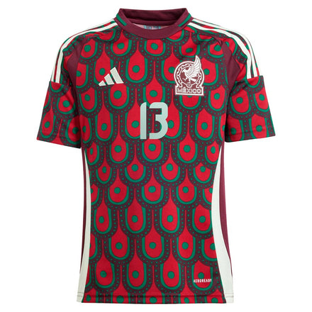 Guillermo Ochoa Mexico National Team adidas Youth 2024 Home Replica Player Jersey - Burgundy