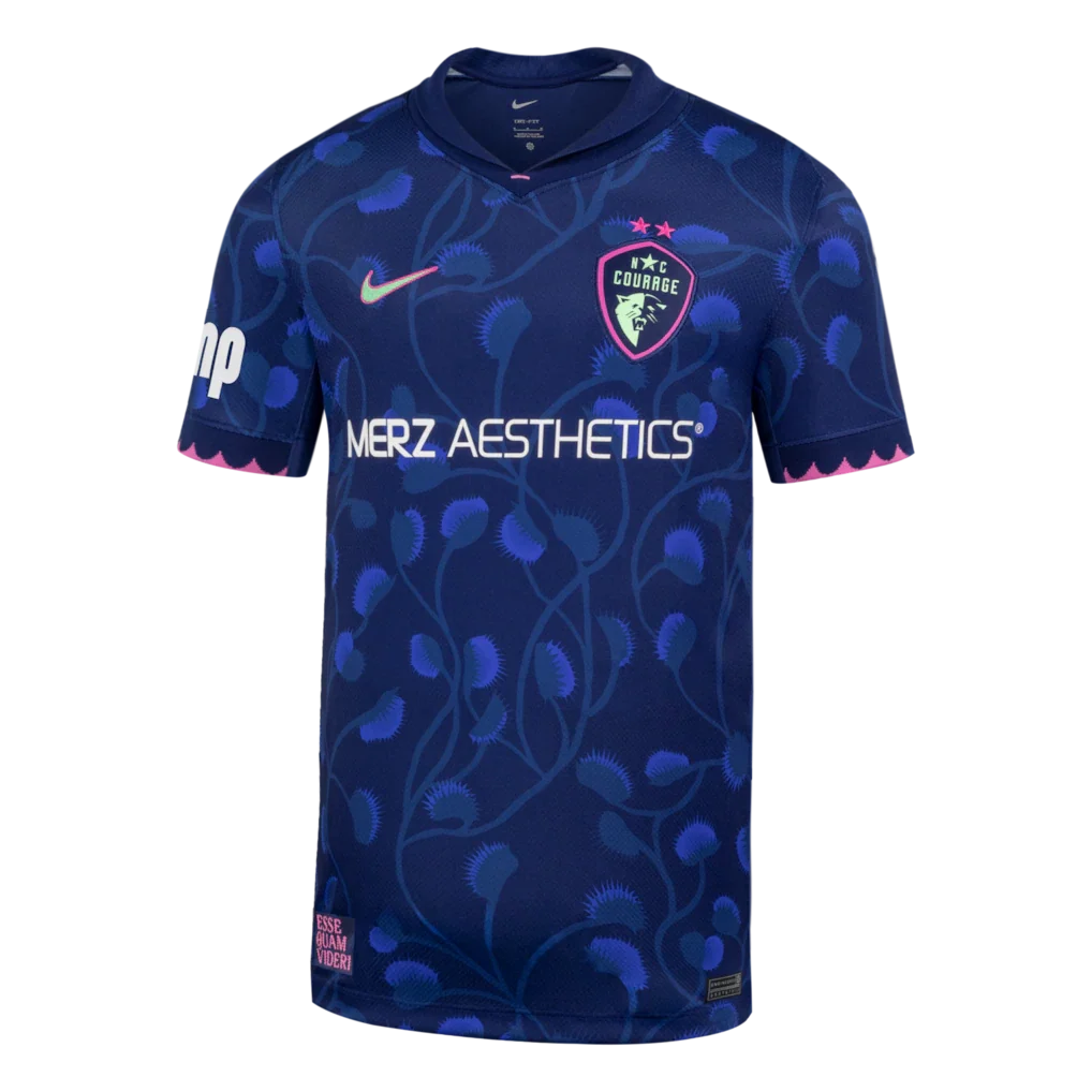 North Carolina Courage Nike Youth 2026 Third Stadium Replica Jersey - Navy