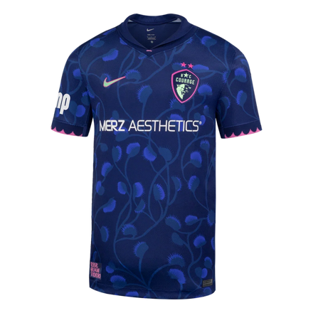 North Carolina Courage Nike Youth 2026 Third Stadium Replica Jersey - Navy