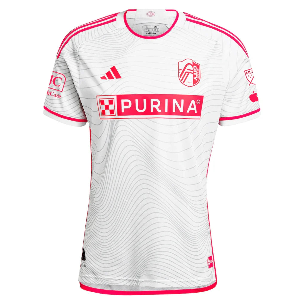 João Klauss St. Louis City SC adidas 2024 The Confluence Kit Authentic Player Jersey - White