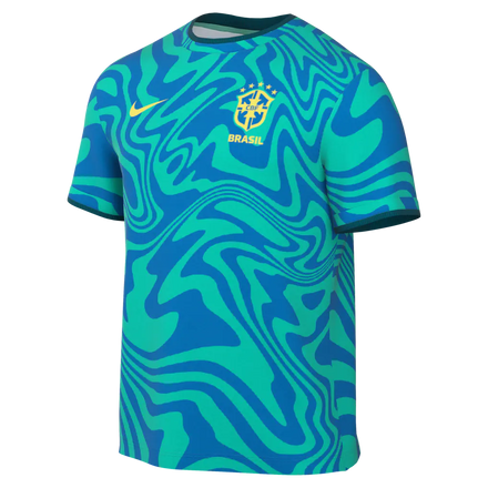 Brazil National Team Nike 2026 Academy Pro Pre-Match Top - Green