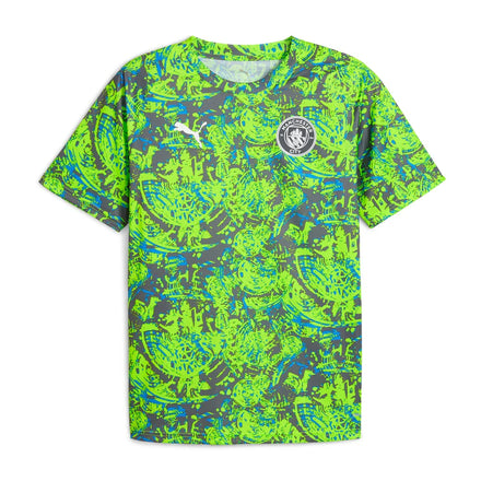 Manchester City Puma 2025/26 Pre-Match Training Jersey - Green